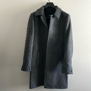 Express, Men’s Size Small Black and Grey Jacket Coat